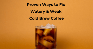 Ways to fix watery and weak cold brew coffee
